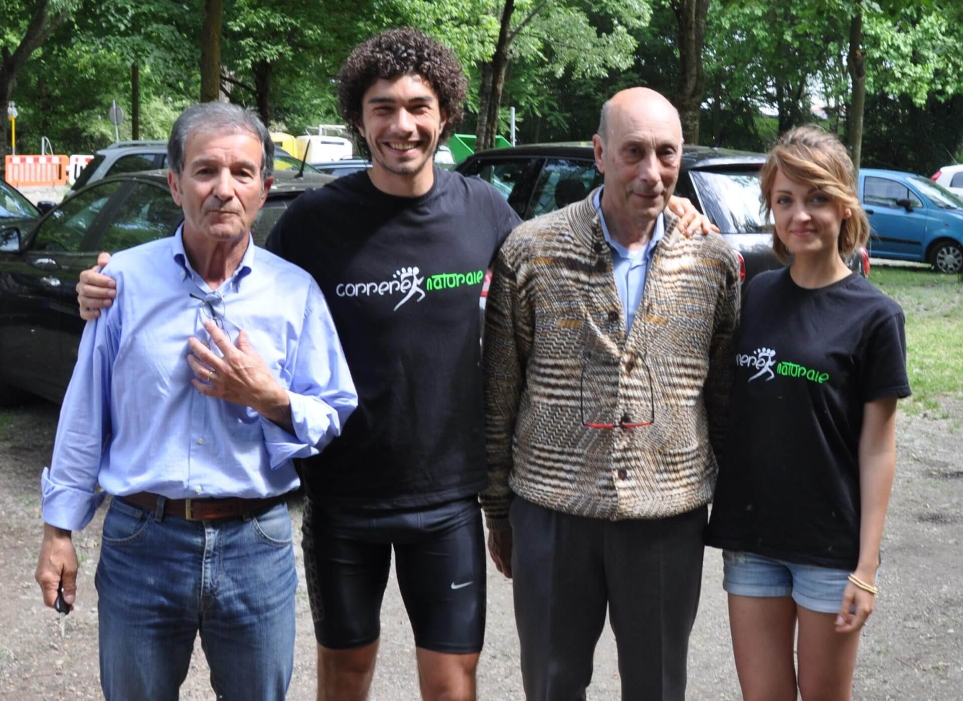 Team di Correre Naturale con il prof. Arcelli