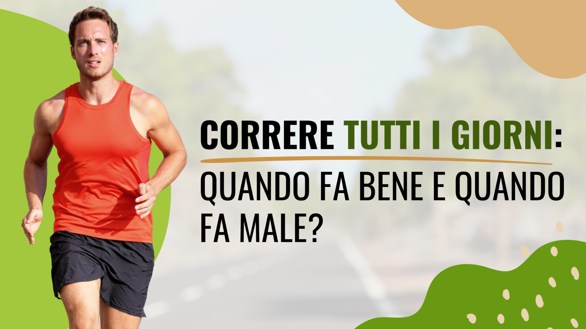 Correre fa male sales